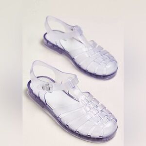 💜 Melissa Possession Shimmer Jelly Flats
